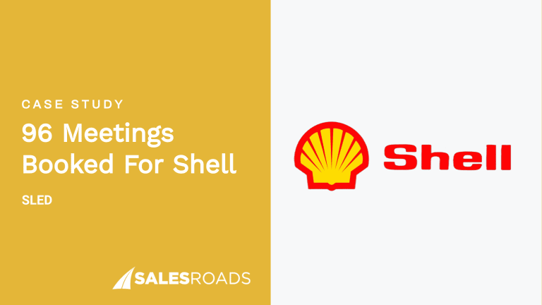 Case Study: 96 meetings booked for Shell.