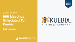 Case Study: 966 meetings scheduled for Kuebix.