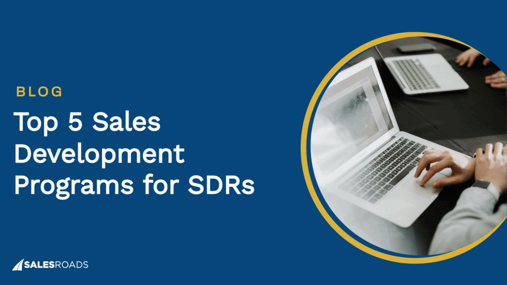 Cover: Top 5 Sales Development Programs for SDRs.