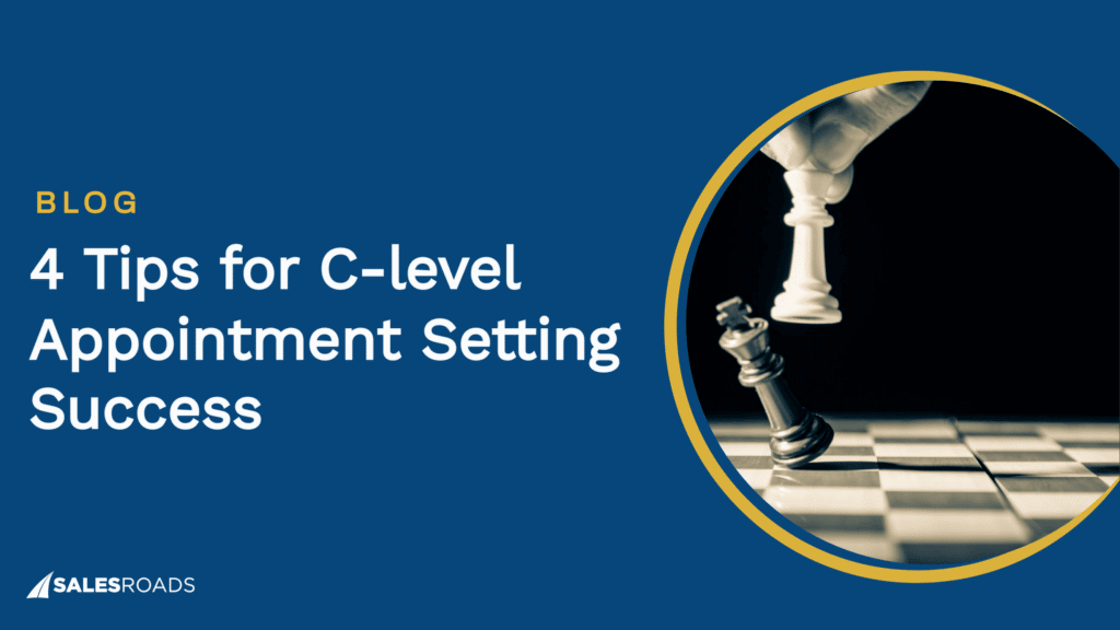 Cover: 4 Tips for C level Appointment Setting Success