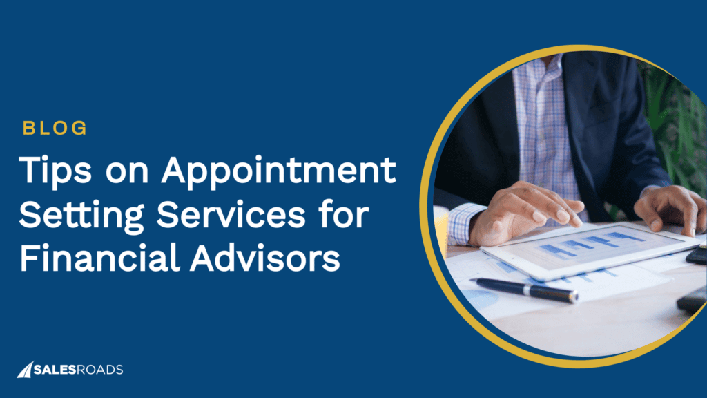 Cover: Tips on Appointment setting Services for Financial Advisors.