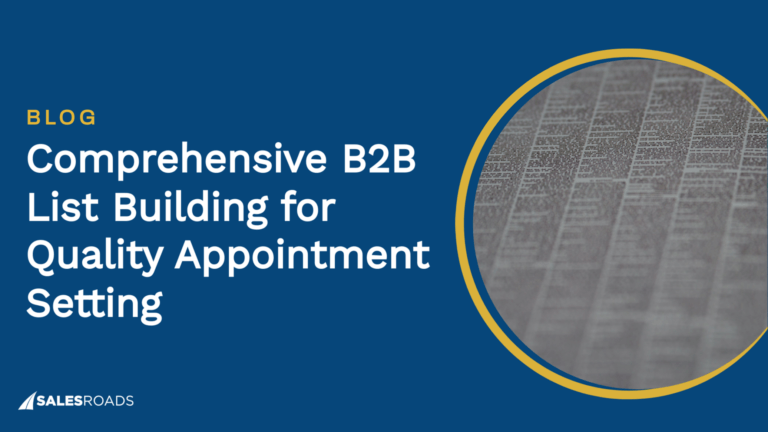 Cover: Comprehensive B2B List Building for Quality Appointment Setting