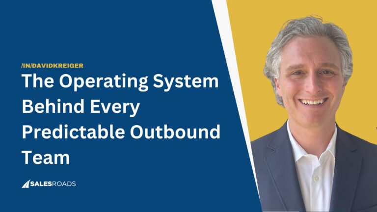 The Operating System Behind Every Predictable Outbound Team